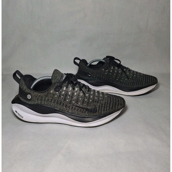 Nike ReactX Infinity Run 4 Oreo Lace up Sneakers Mens 10 Black White Gray - Picture 4 of 9